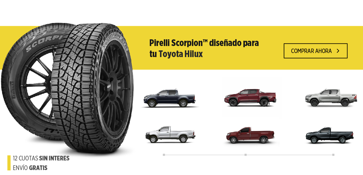 Scorpion - Neumático para Toyota Hilux